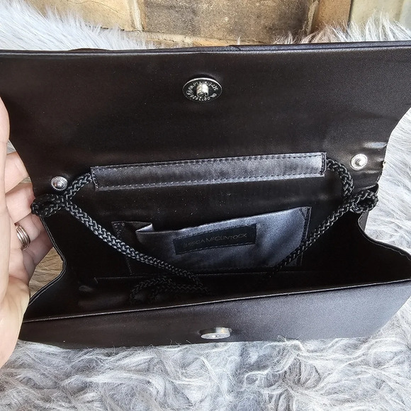 Jessica McClinton Black Bow Clutch - Picture 3 of 6